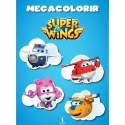 Dom Quixote Megacolorir Super Wings de Vários Autores
