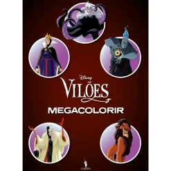 Dom Quixote Megacolorir Vilões de Disney