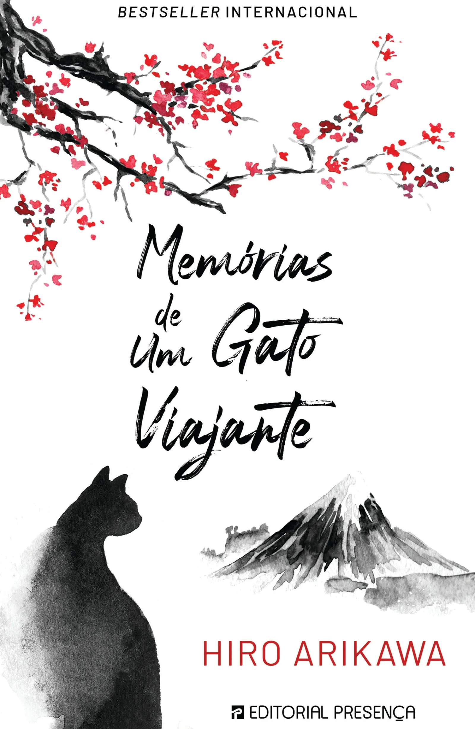 Presença Memórias de um Gato Viajante de Hiro Arikawa