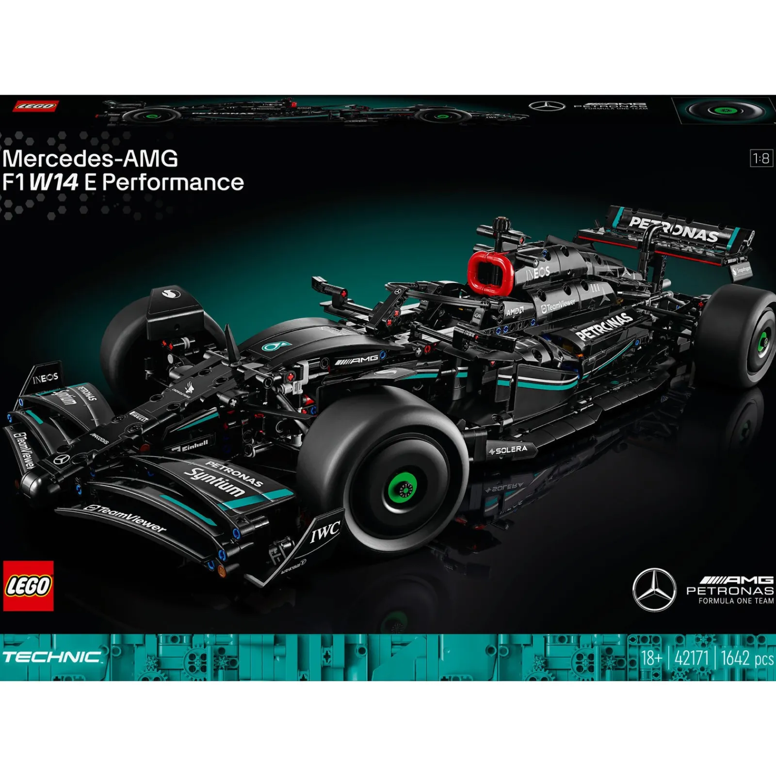 Lego-Technic Mercedes-AMG F1 W14 e Performance Lego