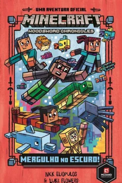 Discount Booksmile Mergulho no Escuro! de Nick Eliopulos e Luke Flowers Minecraft N.º 3
