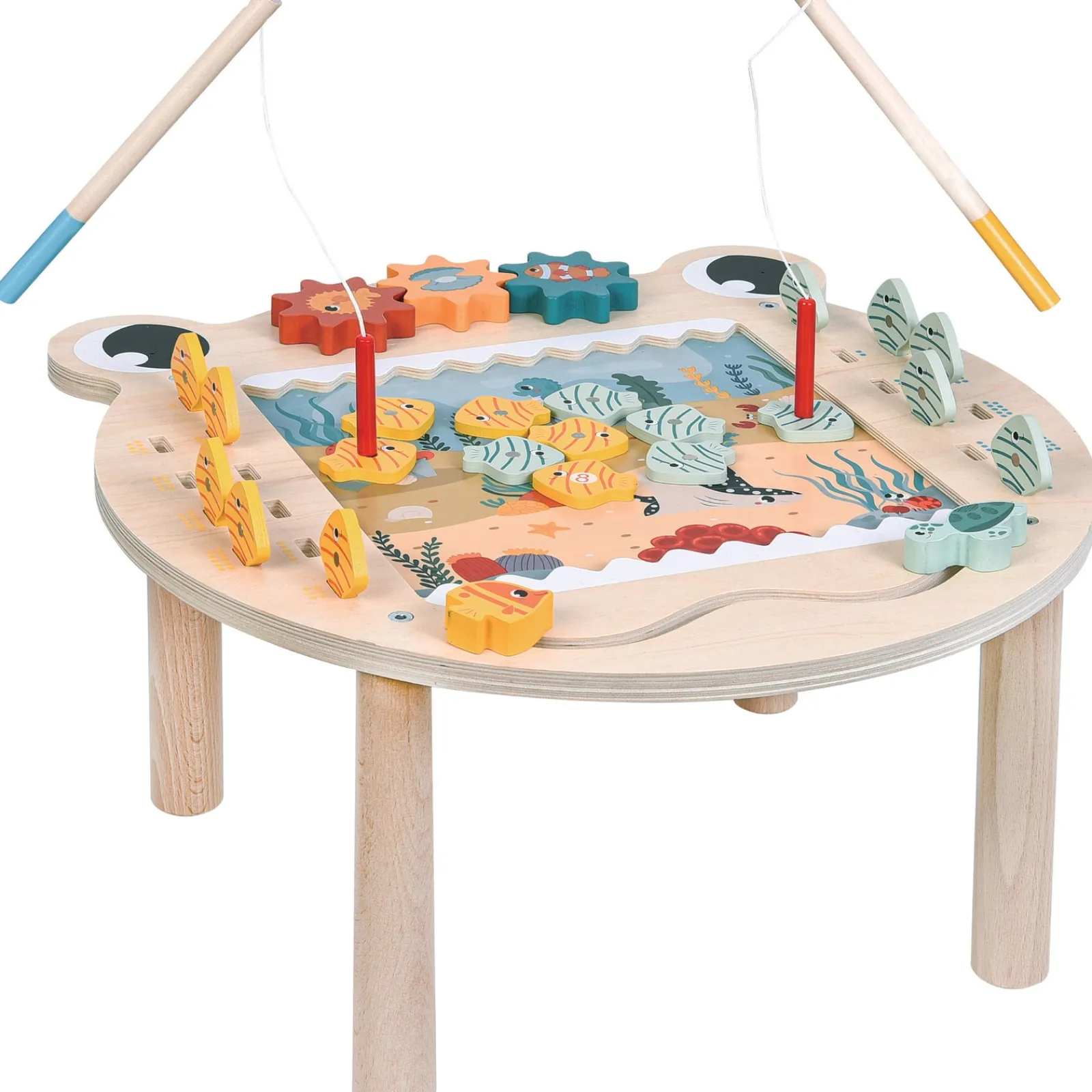Clearance Zoko-Playtogrow Mesa De Atividades De Madeira Zoko
