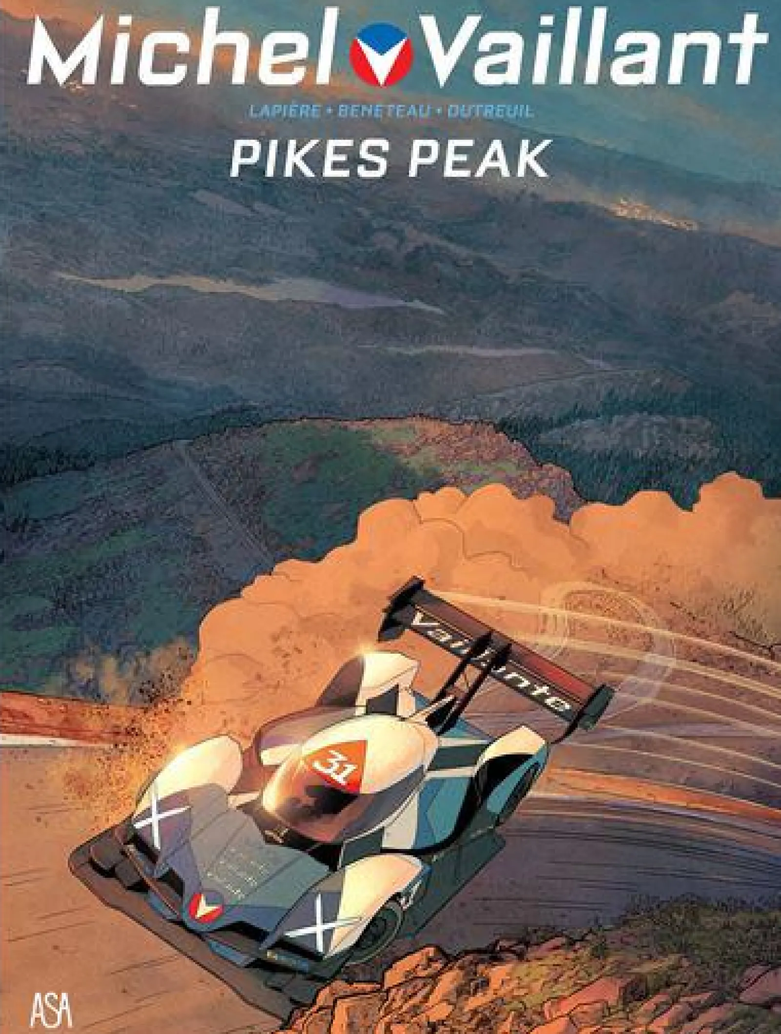 Asa Michel Vaillant - Pikes Peak de Denis Lapière, Benjamin Benéteau e Vincent Dutreuil