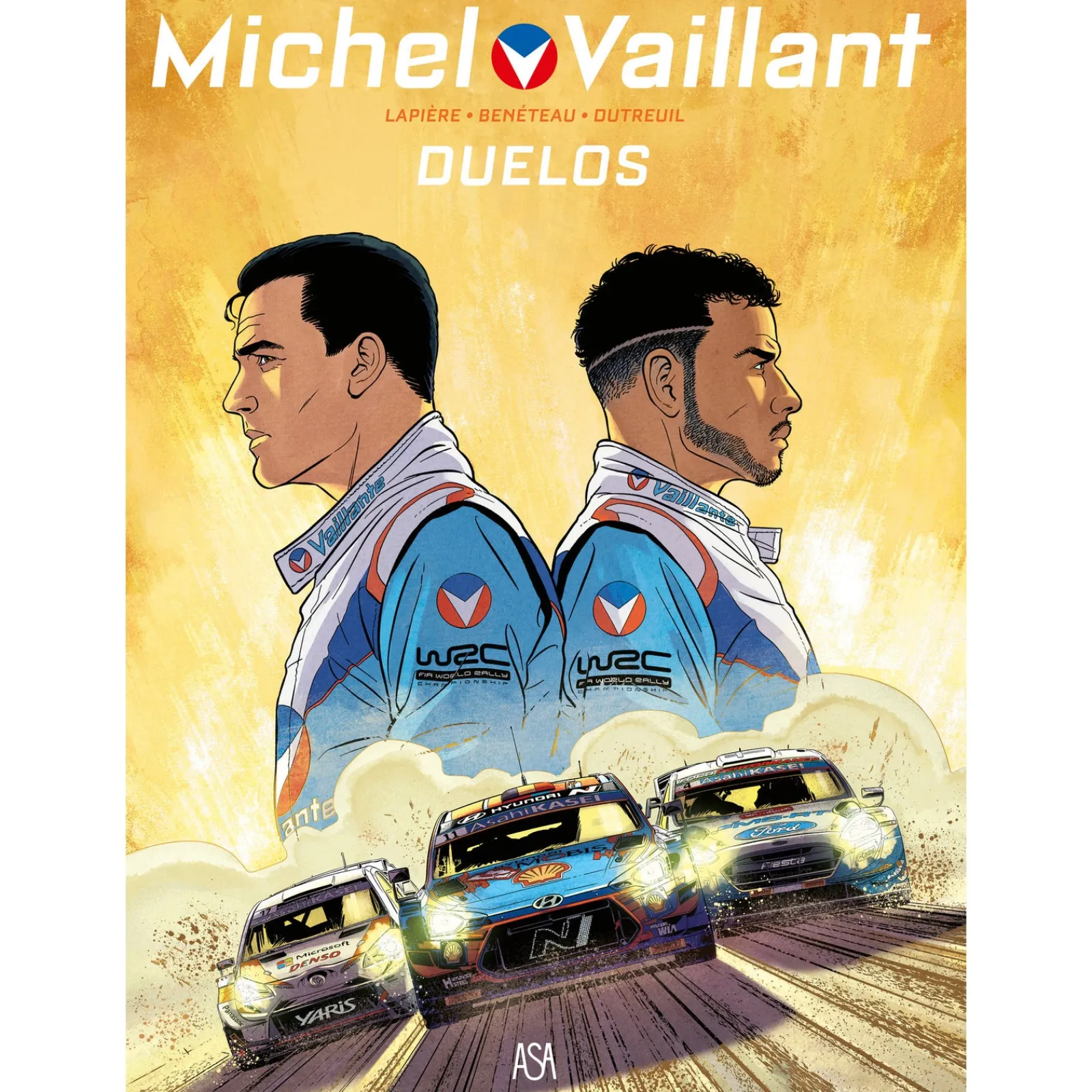 Asa Michel Vaillant Nº 9 - Duelos de Denis Lapière e Benjamin Beneteau