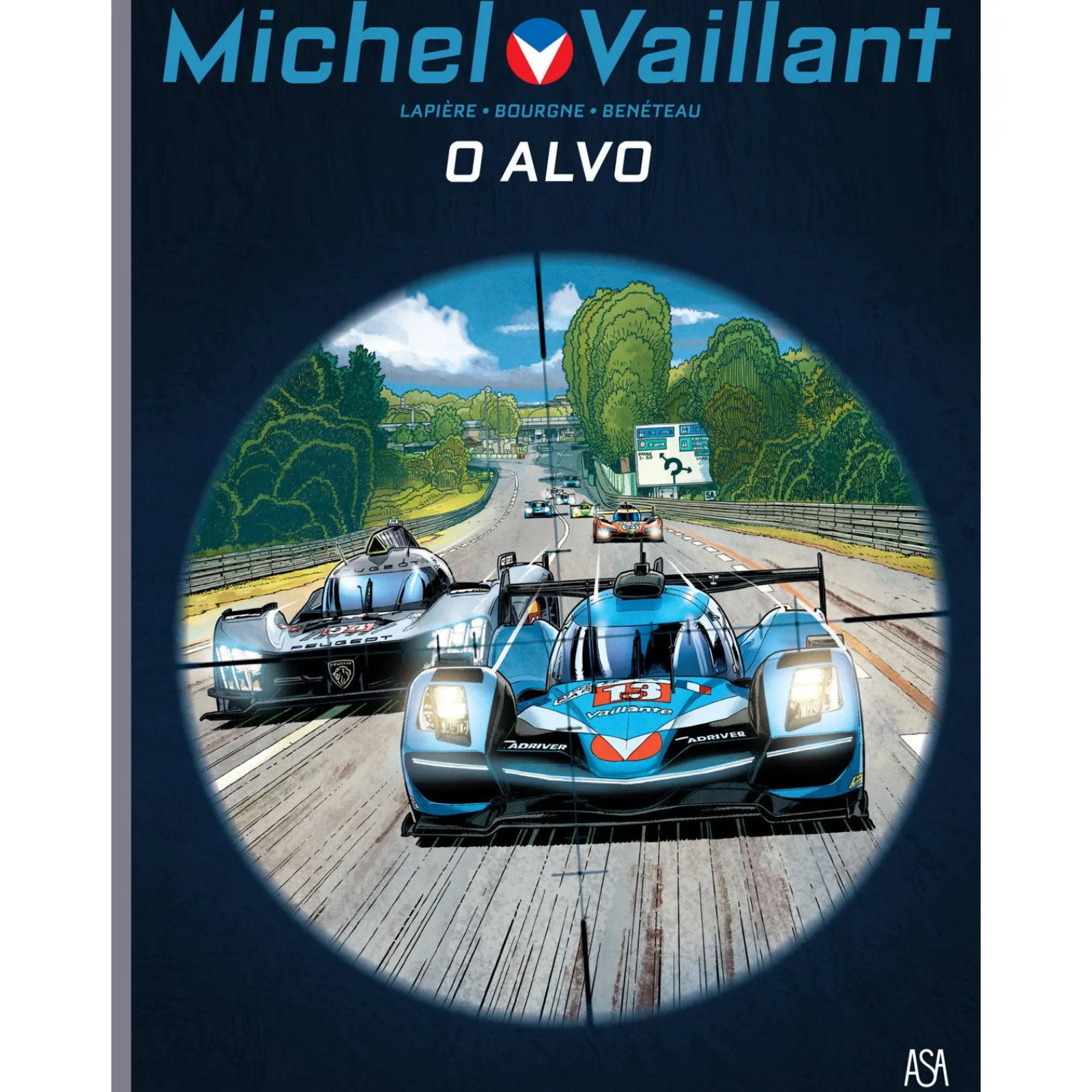 Asa Michel Vaillant Nº 12 - o Alvo de Jean Graton e Denis Lapière