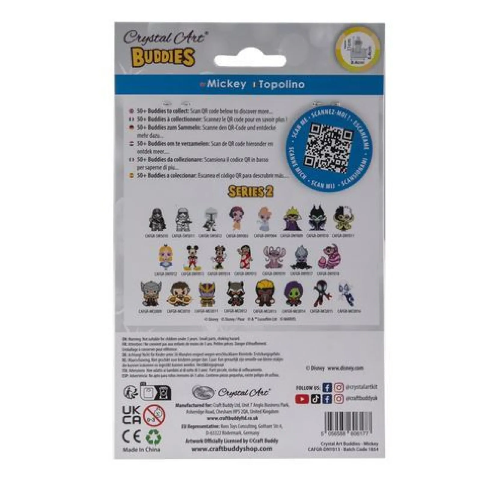 Online Crystal Art Mickey, Buddy