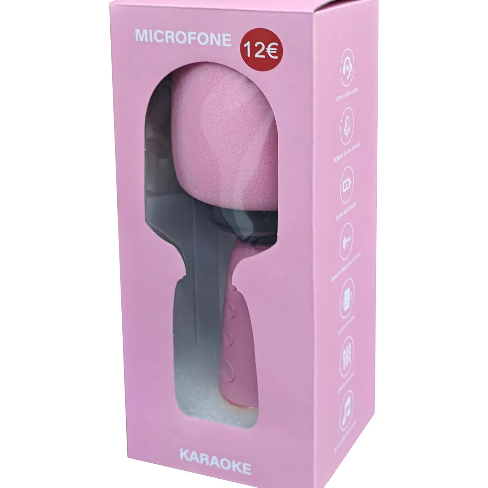 Onetop Microfone Rosa