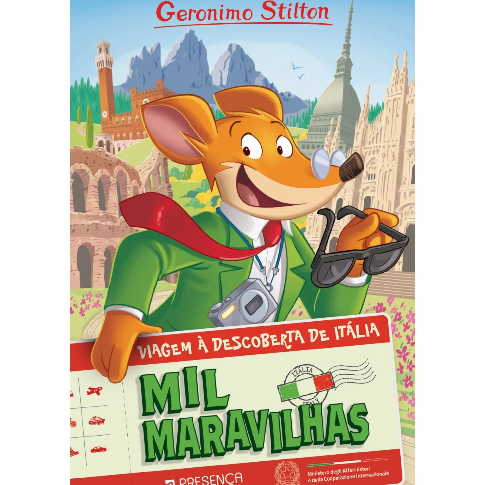 Presença Mil Maravilhas de Geronimo Stilton