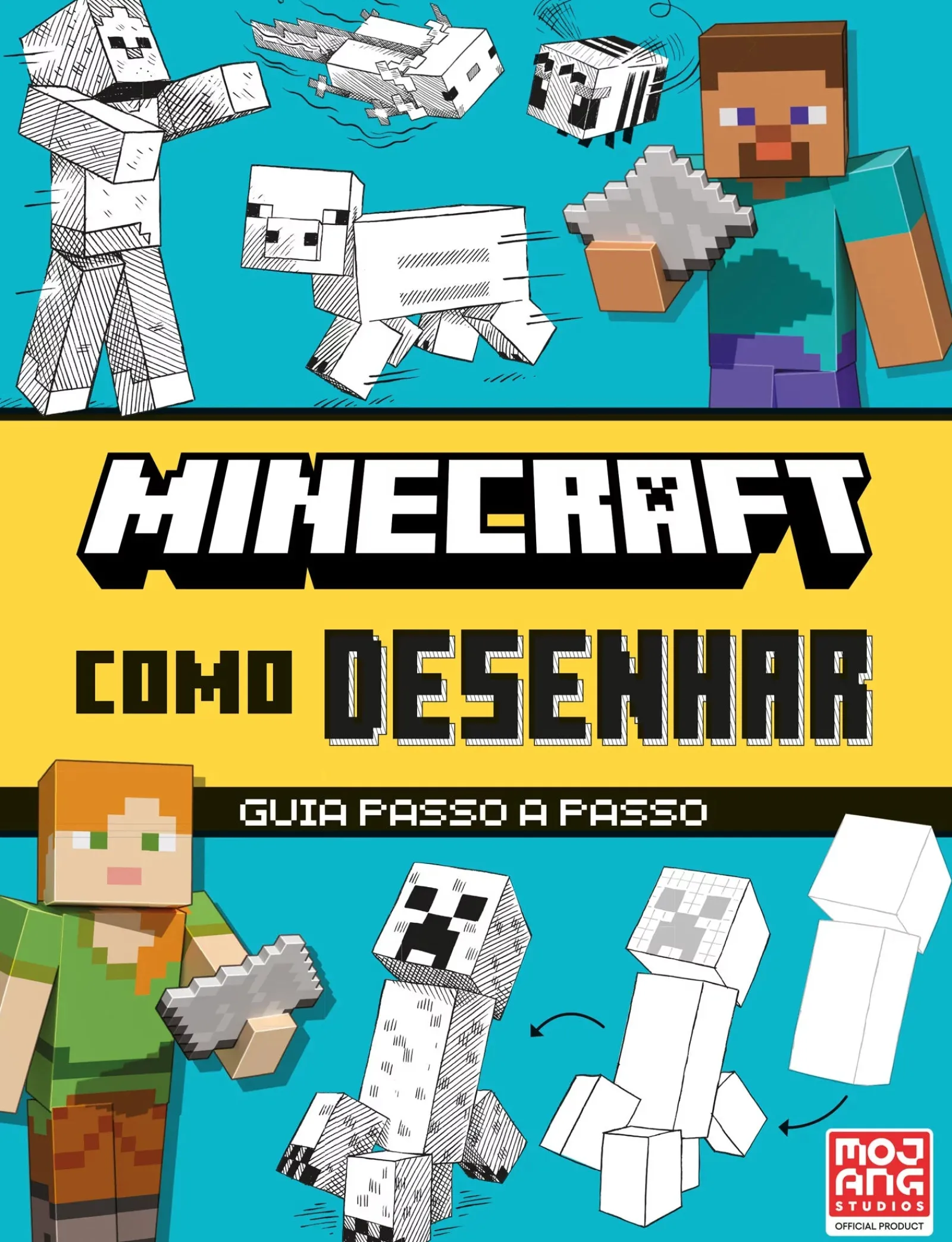 Outlet Booksmile Minecraft - Como Desenhar