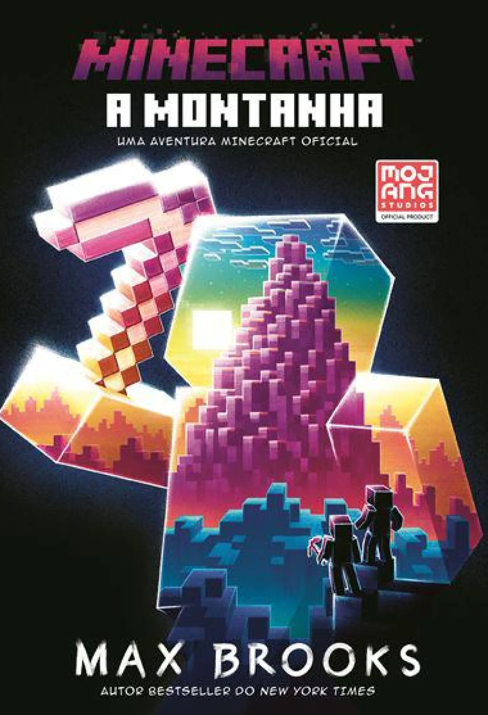 Booksmile Minecraft: A Montanha de Max Brooks - Uma Aventura Minecraft Oficial