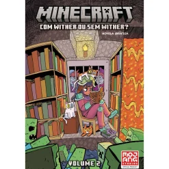 Booksmile Minecraft de Kristen Gudsnuk - Com Wither ou sem Wither?: Volume 2