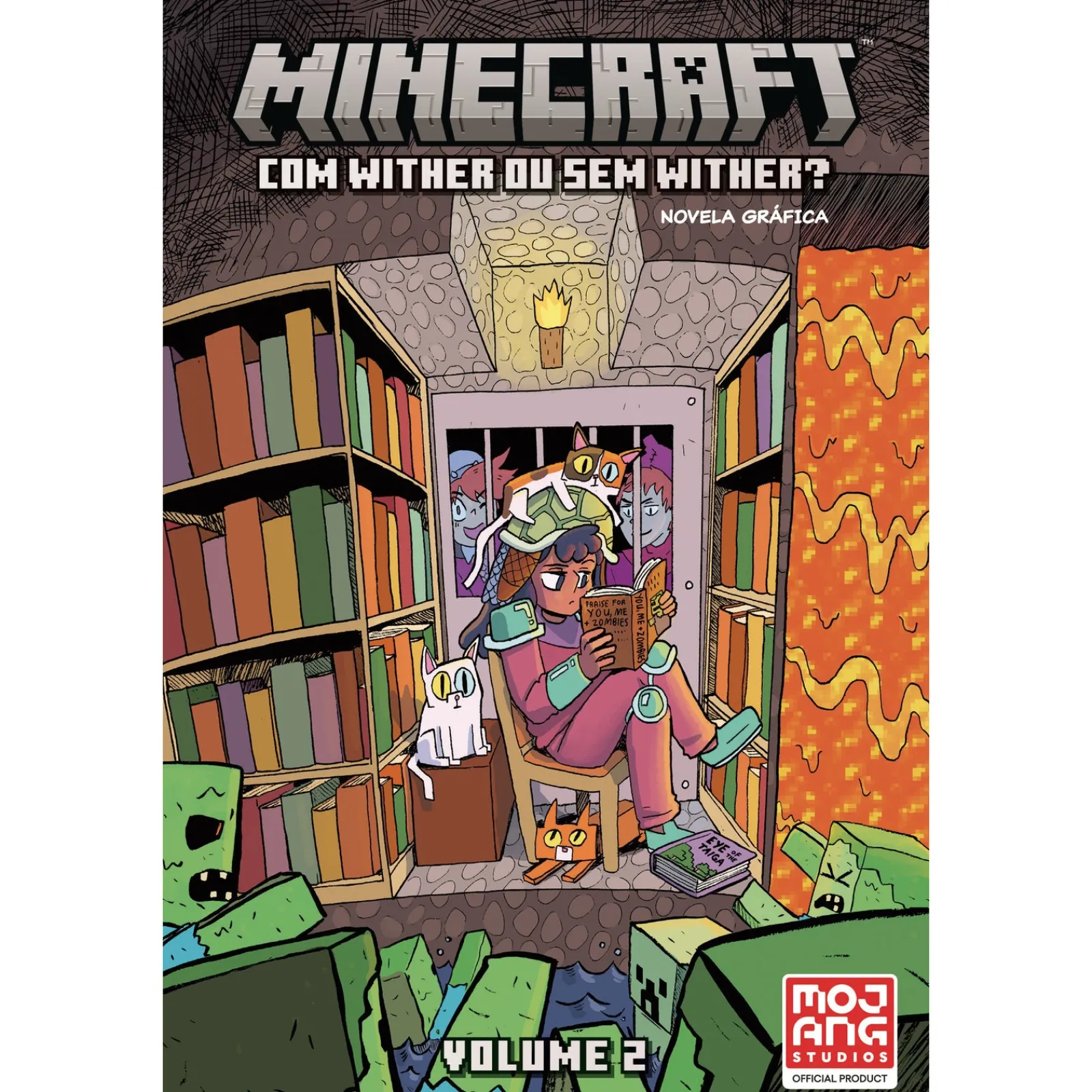 Booksmile Minecraft de Kristen Gudsnuk - Com Wither ou sem Wither?: Volume 2