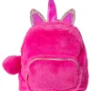 Outlet Outras Marcas Mini Mochila Peluche Rosa
