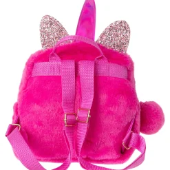 Outlet Outras Marcas Mini Mochila Peluche Rosa