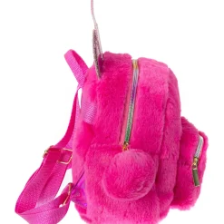 Outlet Outras Marcas Mini Mochila Peluche Rosa