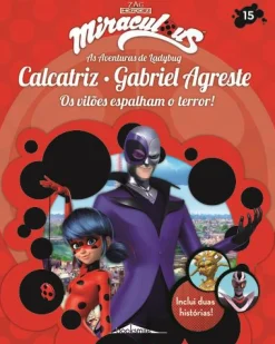 Booksmile Miraculous - as Aventuras de Ladybug - Calcatriz e Gabriel Agreste