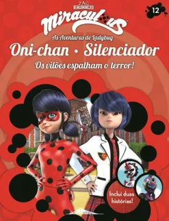 Clearance Booksmile Miraculous: as Aventuras de Ladybug de Vários Autores - Os Vilões 12: Oni-chan e Silenciador