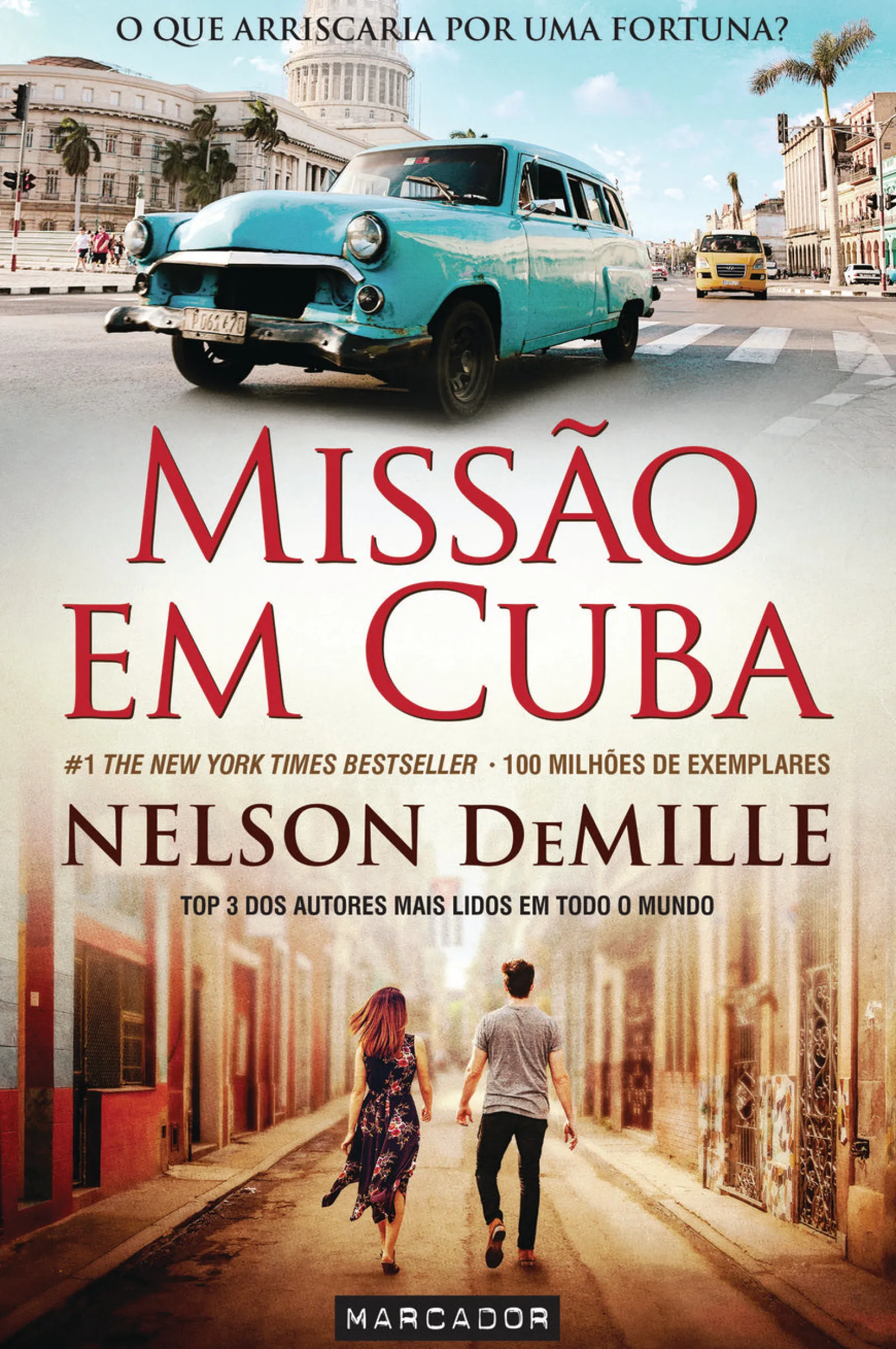 Marcador Missão em Cuba de Nelson DeMille