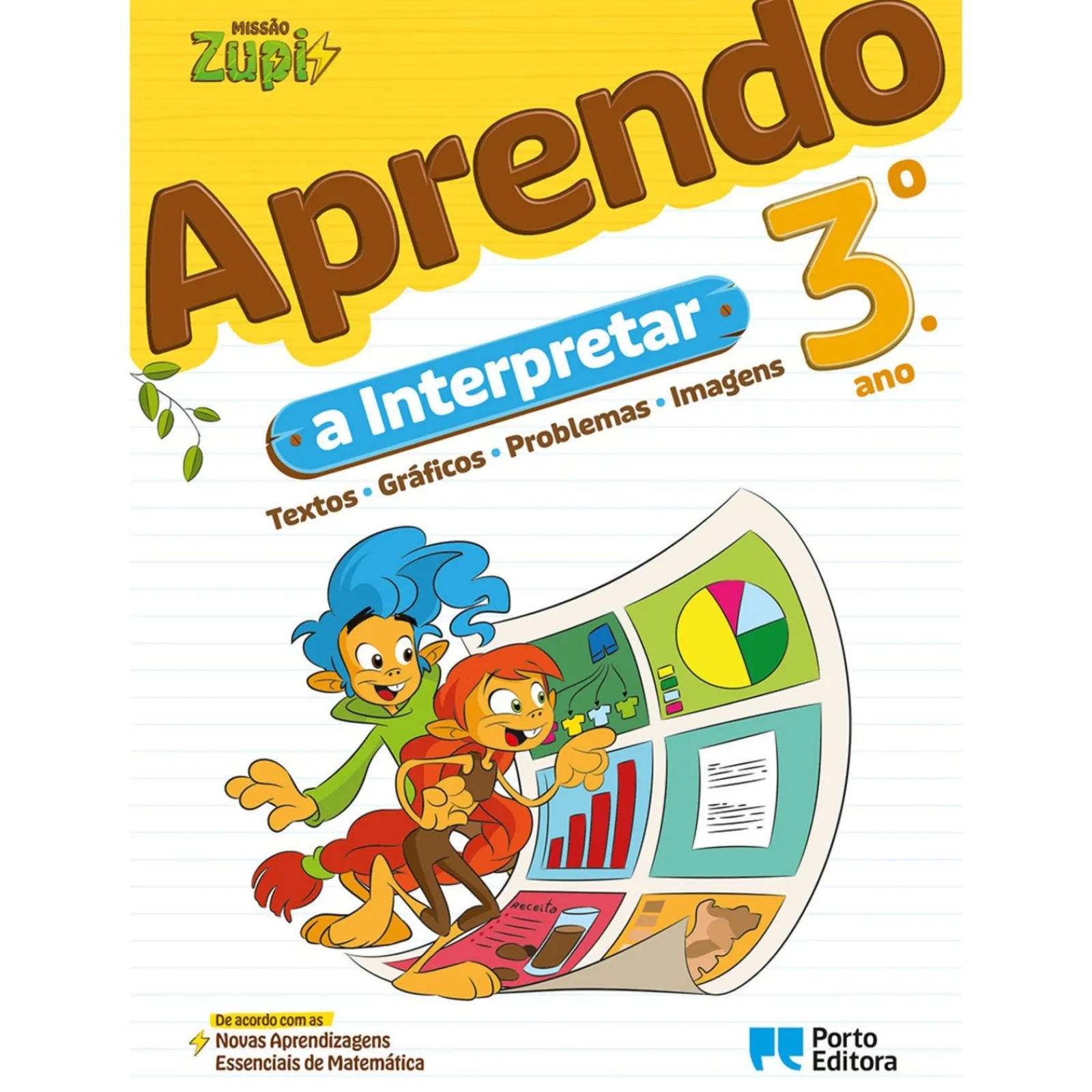 Porto Editora Missão Zupi - Aprendo A Interpretar - 3.º Ano