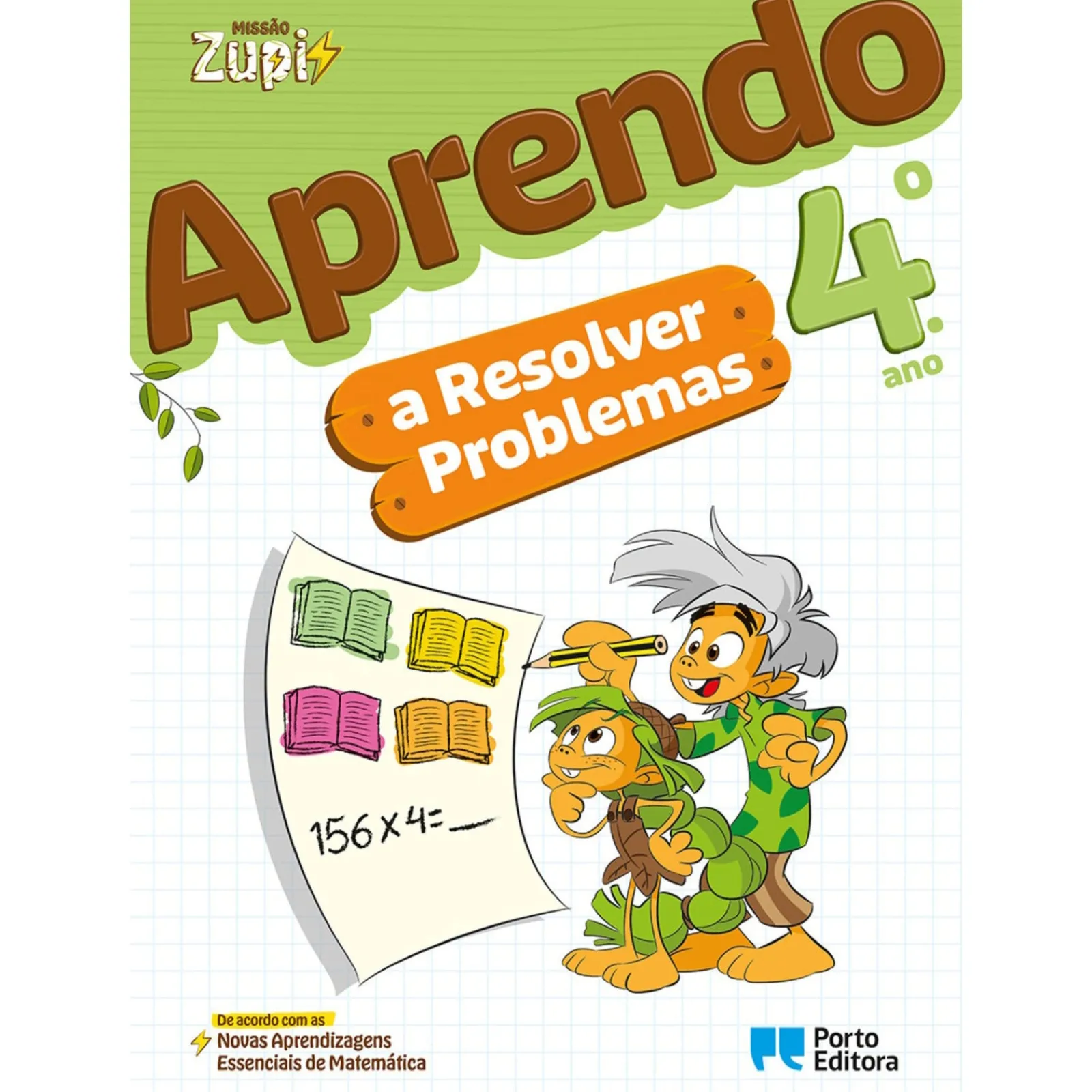 Clearance Porto Editora Missão Zupi - Aprendo A Resolver Problemas - 4.º Ano