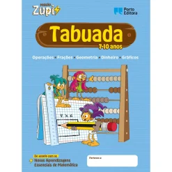 Porto Editora Missão Zupi - Tabuada - 7-10 Anos