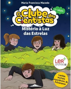 Outlet Booksmile Mistério à Luz das Estrelas de Maria Francisca Macedo - O Clube dos Cientistas N.º 12 (2ª Edição)