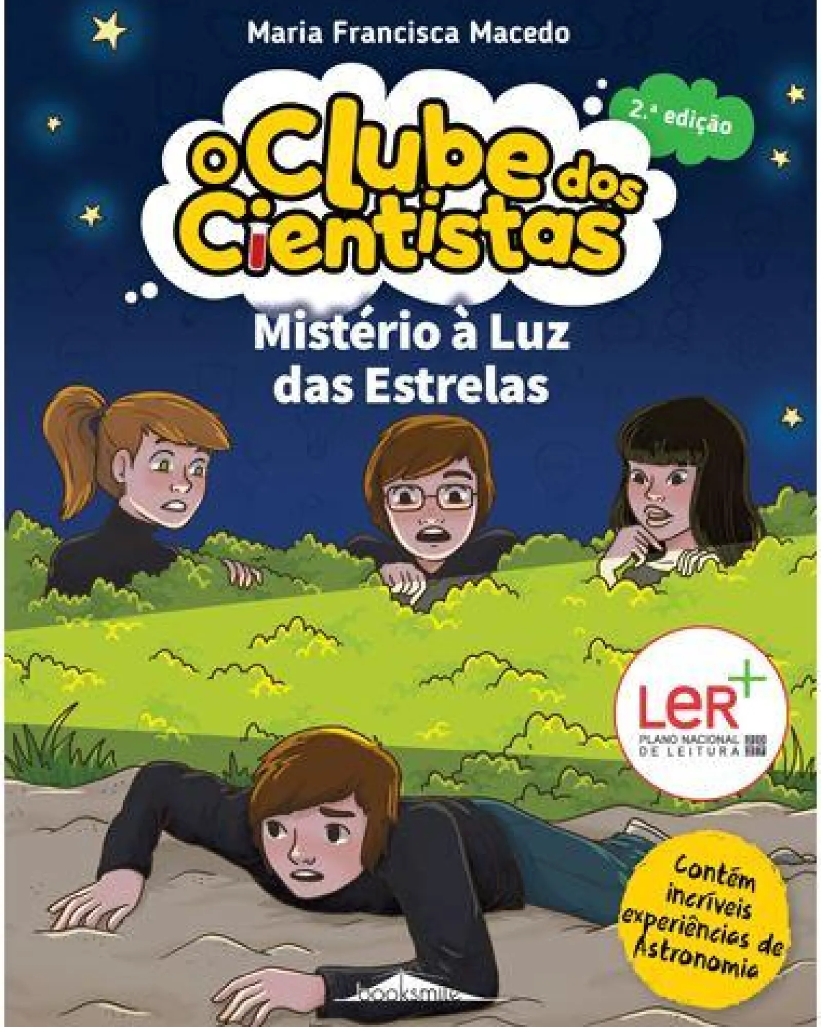 Outlet Booksmile Mistério à Luz das Estrelas de Maria Francisca Macedo - O Clube dos Cientistas N.º 12 (2ª Edição)