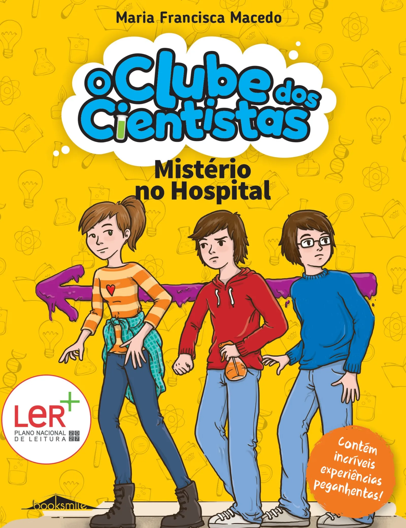Booksmile Mistério no Hospital de Maria Francisca Macedo - O Clube dos Cientistas N.º 3 (4ª Edição)