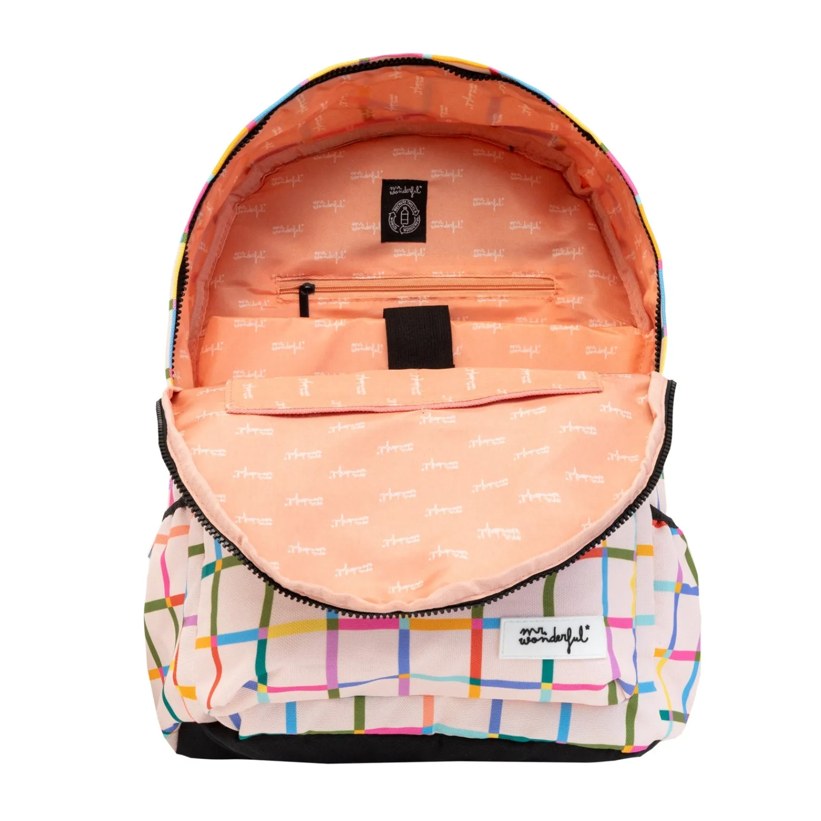 Mr. Wonderful Mochila - Bege Ready For A Great Day