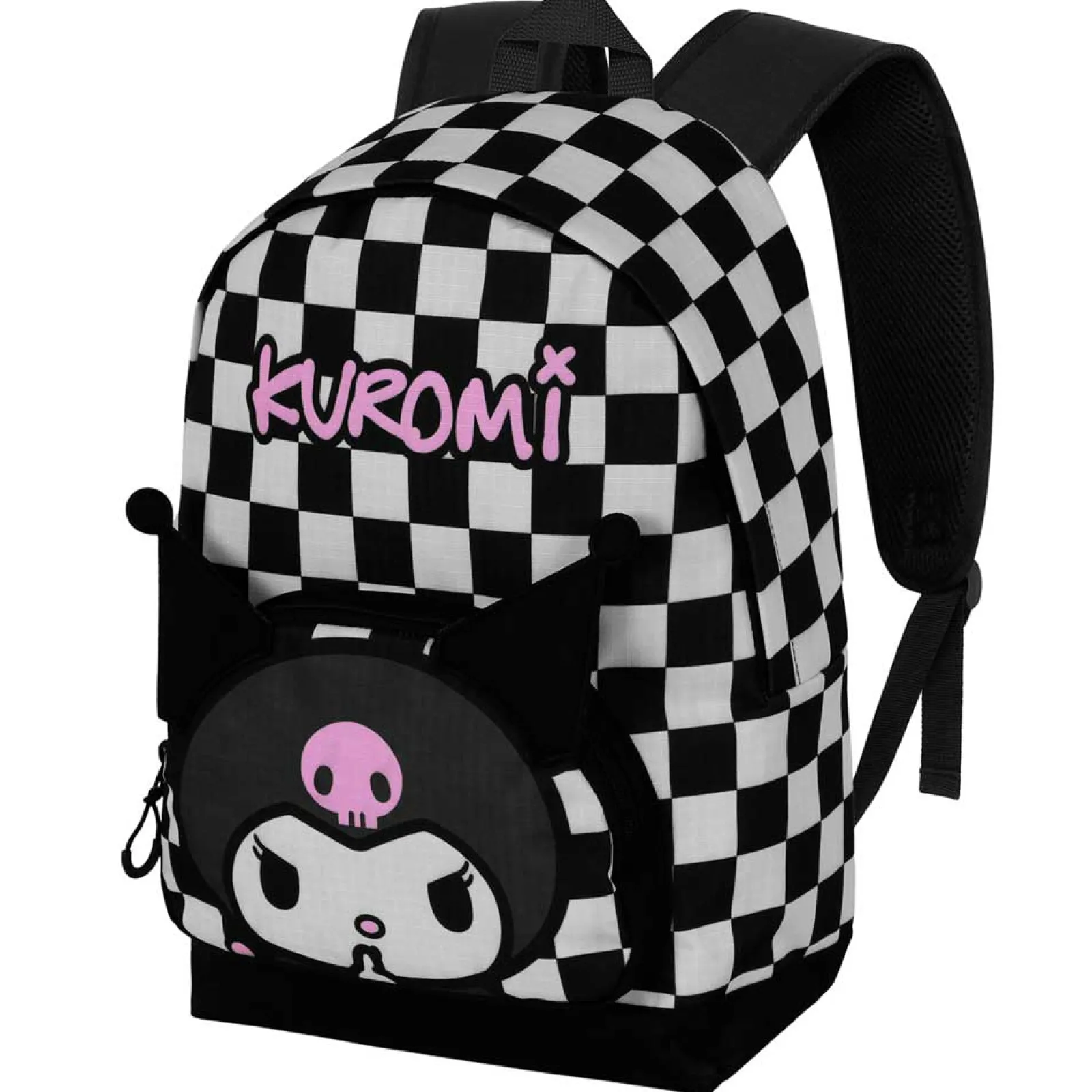 Karactermania Mochila - Kuromi Xadrez Fan 2.2