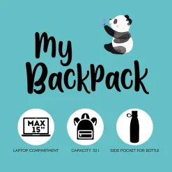 Legami Mochila - Panda