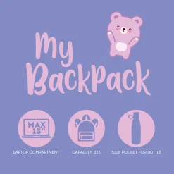 Discount Legami Mochila - Urso De Peluche