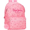 Pepe Jeans Mochila Adaptada 42Cm Alenka Rosa
