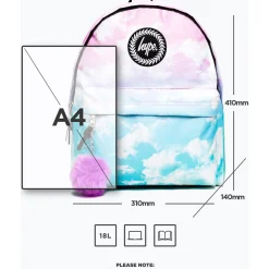 Hype Mochila Clouds Pastel