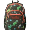 Totto Mochila Com Base Borracha Dino Preto
