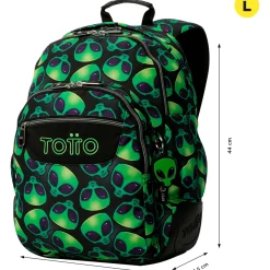 Best Totto Mochila Com Base Borracha Alien