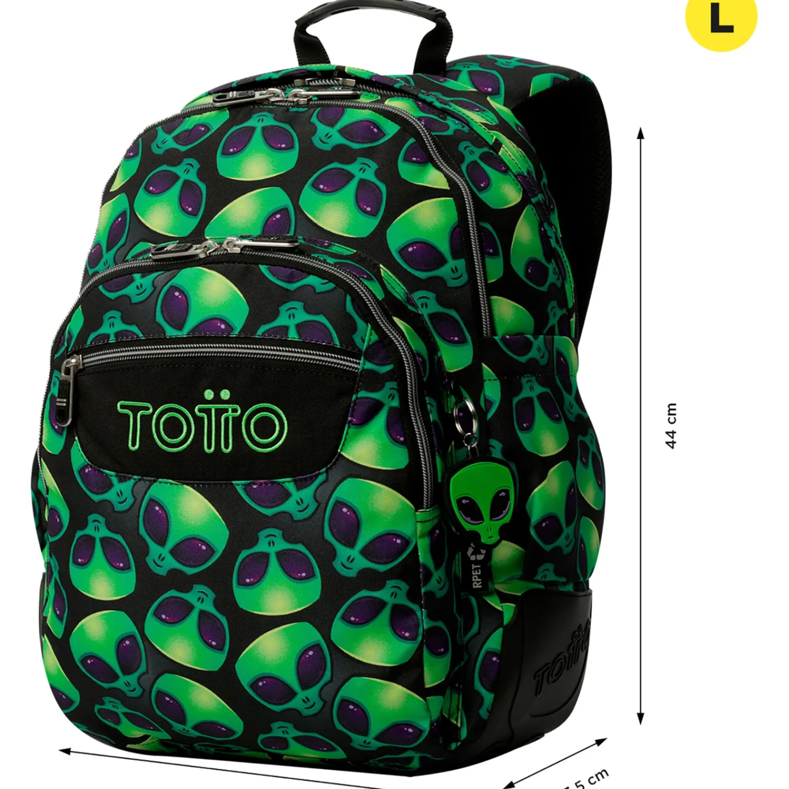 Best Totto Mochila Com Base Borracha Alien