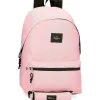 Discount Pepe Jeans Mochila com Estojo Aris Colorful Rosa