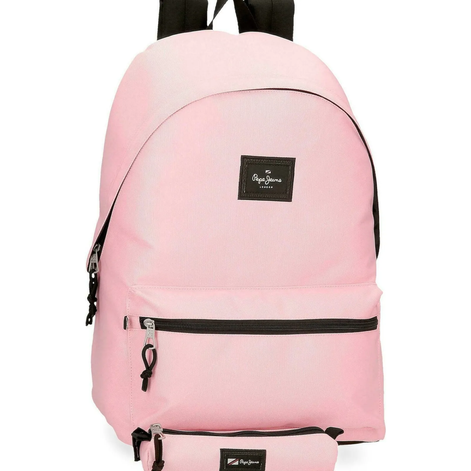 Discount Pepe Jeans Mochila com Estojo Aris Colorful Rosa