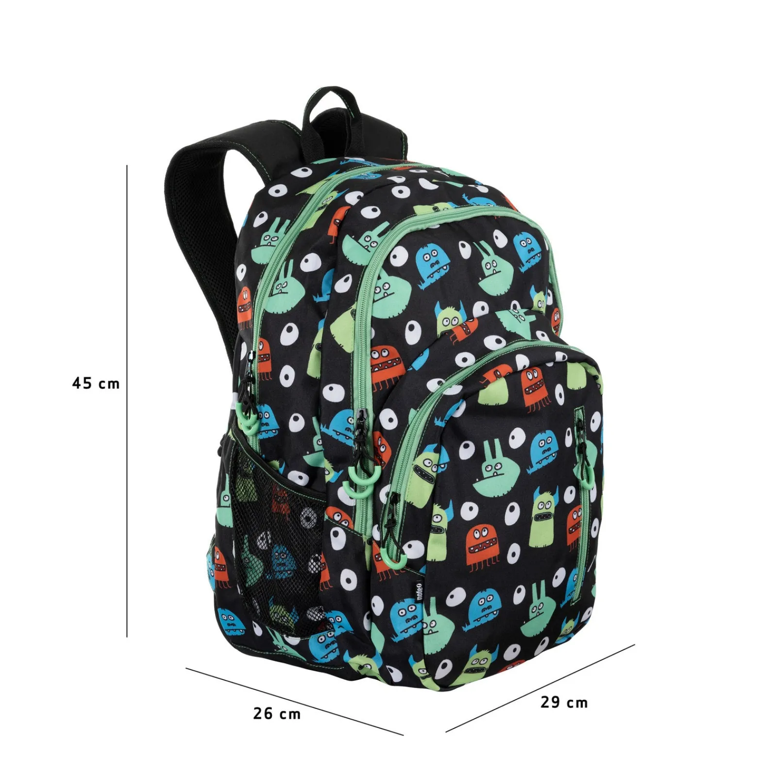 Online Note! Mochila Dupla Boogie Eyes