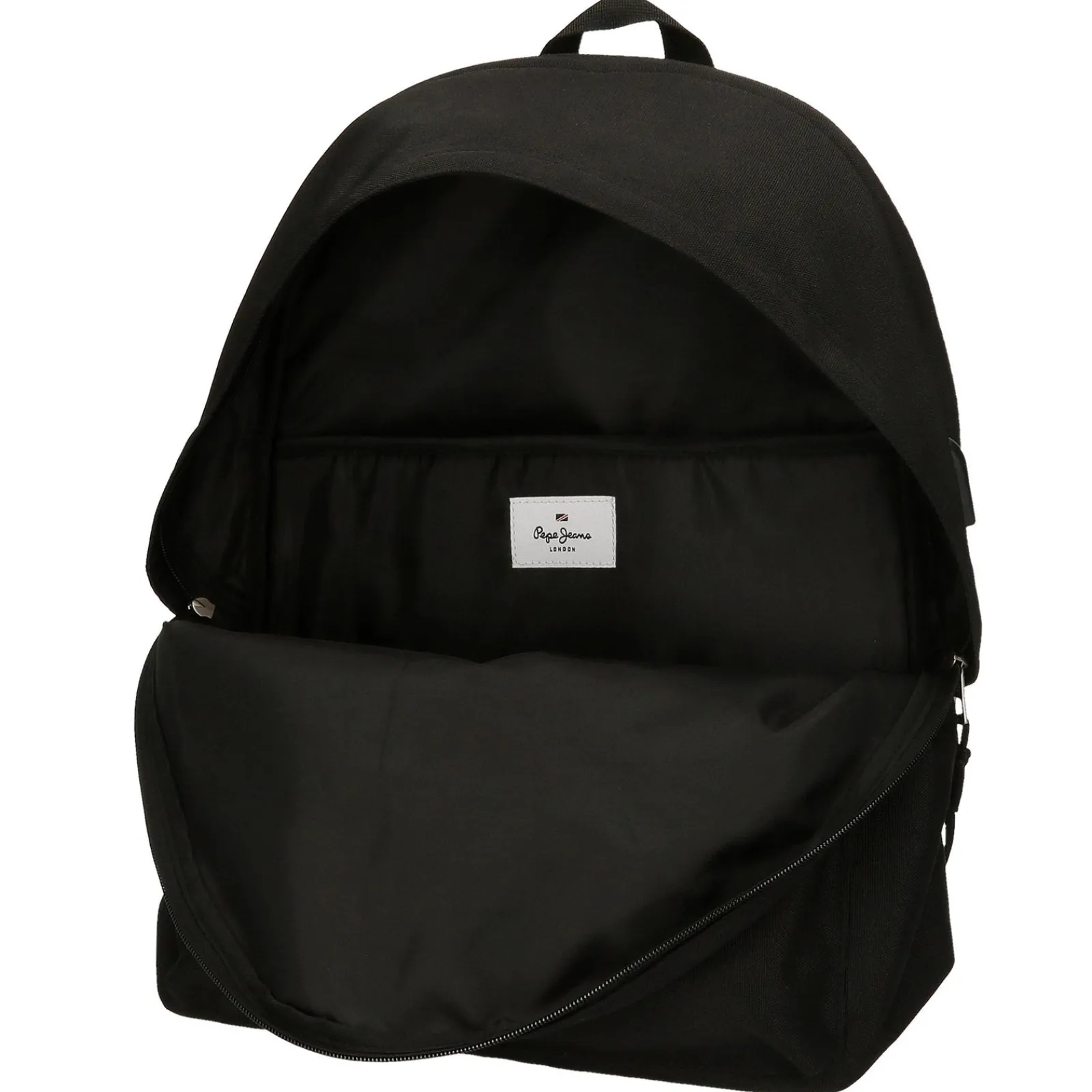 Pepe Jeans Mochila Dupla Com Divisória Para Computador Aris Evergreen Preto