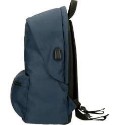 Best Pepe Jeans Mochila Dupla Com Divisória Para Computador Aris Evergreen Azul
