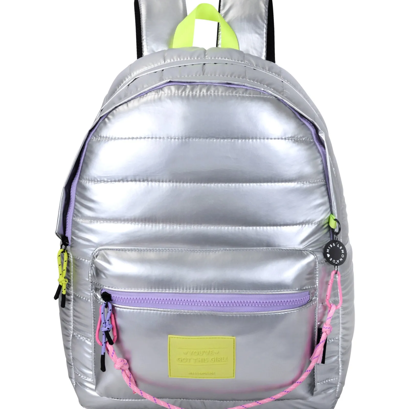 Clearance Miss Lemonade Mochila Glaze Silver