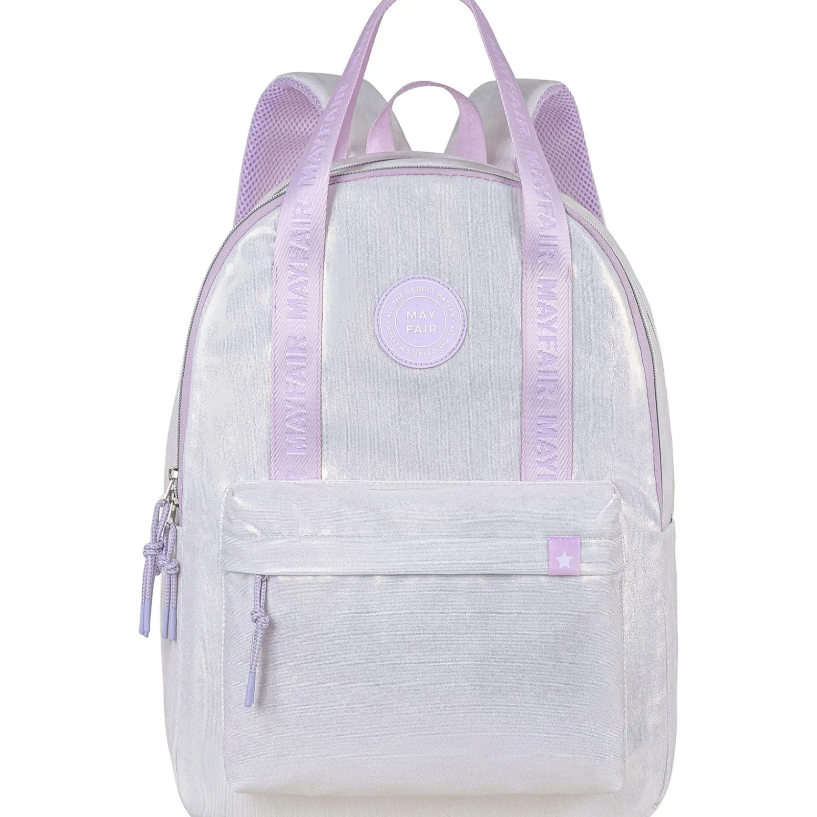New Mayfair Mochila Glow Up Silver