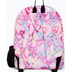 Discount Hype Mochila Graffiti Hearts Rosa