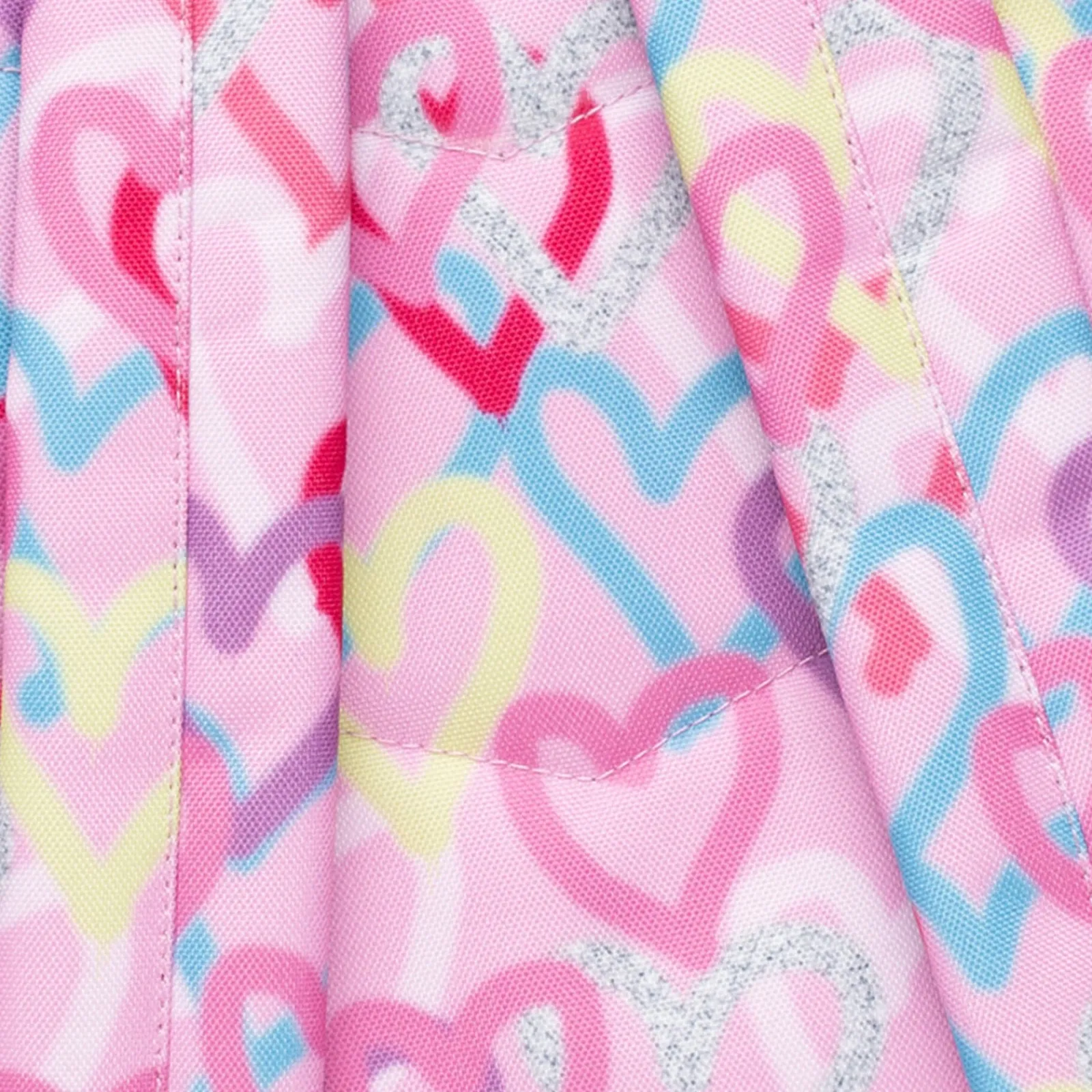 Discount Hype Mochila Graffiti Hearts Rosa