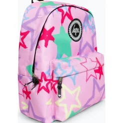 Hype Mochila Graffiti Stars Badge Rosa