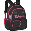 Luluca Mochila Logo Preto