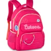 Outlet Luluca Mochila Logo Rosa