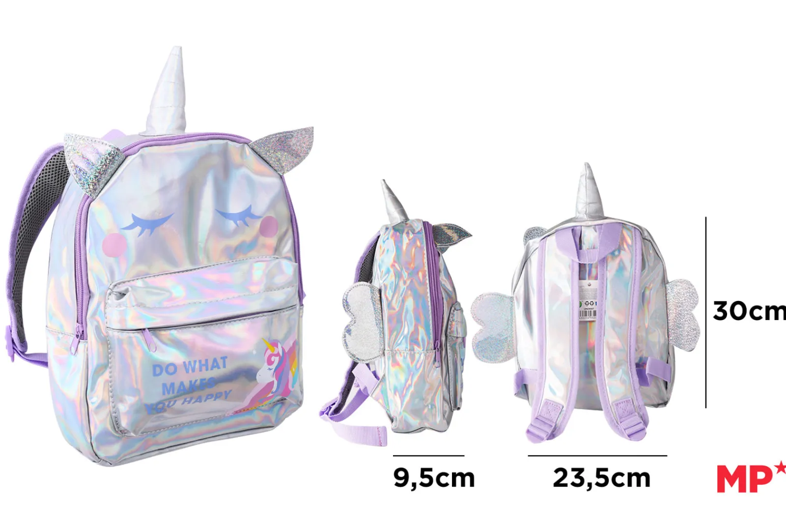 Outlet Mp Mochila Mini - Unicórnio